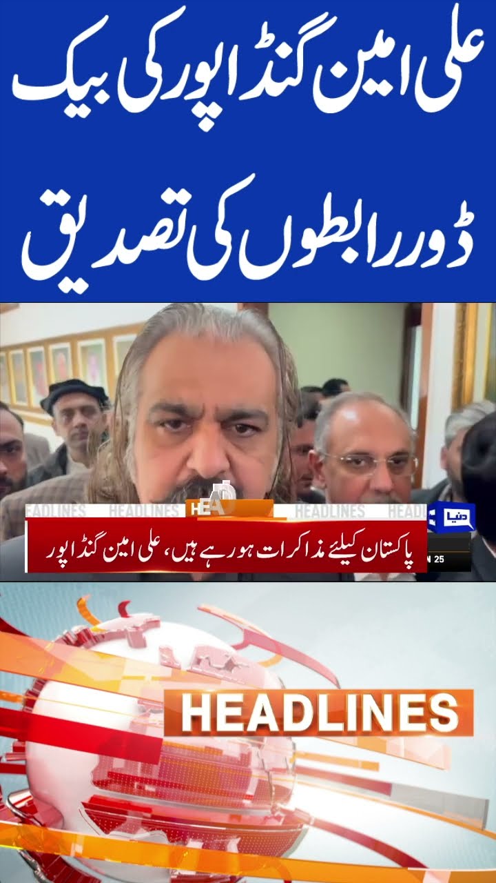 Ali Amin Gandapur Backdoor Contacts Confirmed | 9PM Headlines  #shorts #shortsfeed #viralshorts