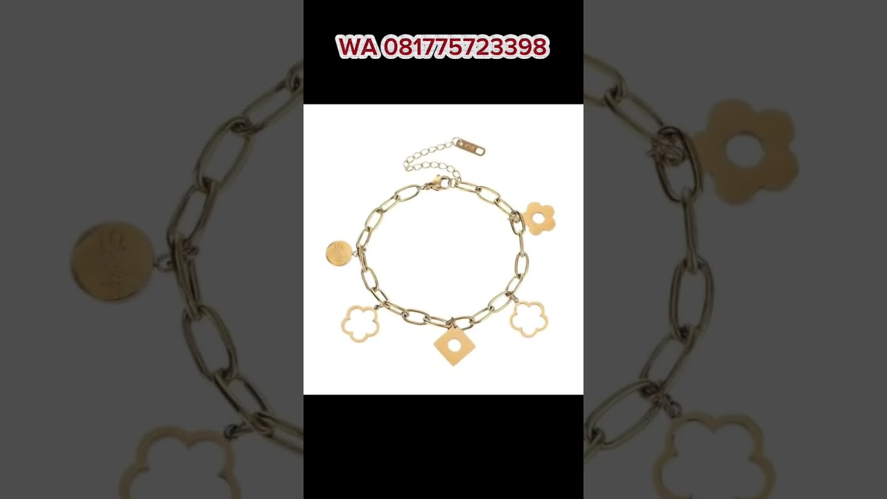 Model Gelang Titanium Anti Karat Kekinian / Part 10 