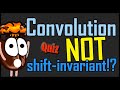 The convolution is not shift invariant. | Invariance vs Equivariance | ❓ #AICoffeeBreakQuiz #Shorts