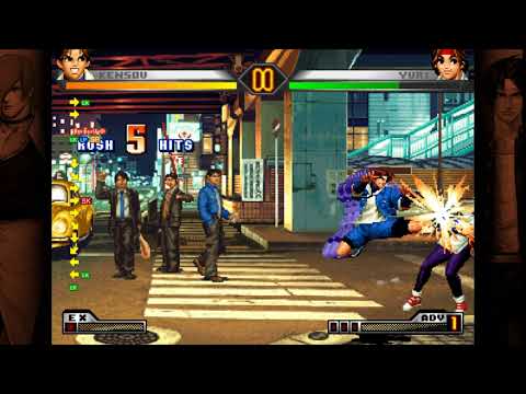 KOF 98 UM FE: Kensou quick max into super (corner)