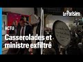 Pap ndiaye exfiltr gare de lyon  paris pour viter la  casserolade  de manifestants