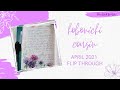 Hobonichi Cousin Flip Through: April 2021