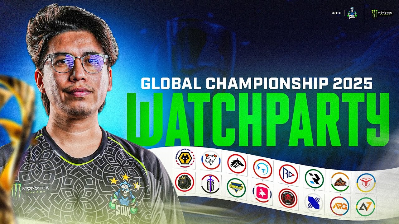 Live Final Day Global Championship 2025 | Who will be top 7 ? | The Gauntlet Day 3 | Watch Party |