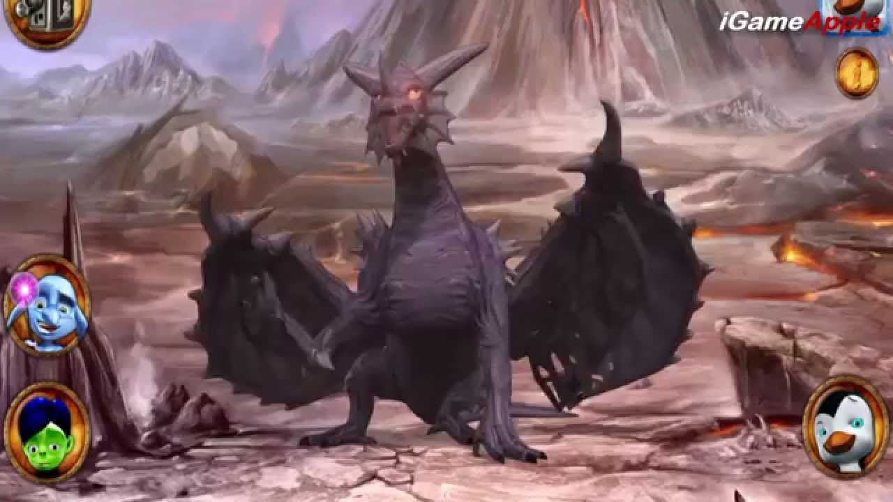 TALKING DRAGON - Free game for kids iPhone iPad iOS / Android (Gameplay)