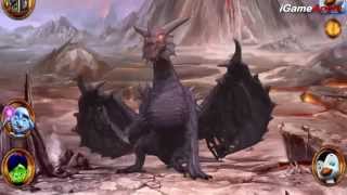 TALKING DRAGON - Free game for kids iPhone iPad iOS / Android (Gameplay) screenshot 1