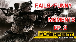 Operation FlashPoint Dragon Rising - Fails/Funny Moments Ep. 2 (Knife Battle, C4 Gamemode)
