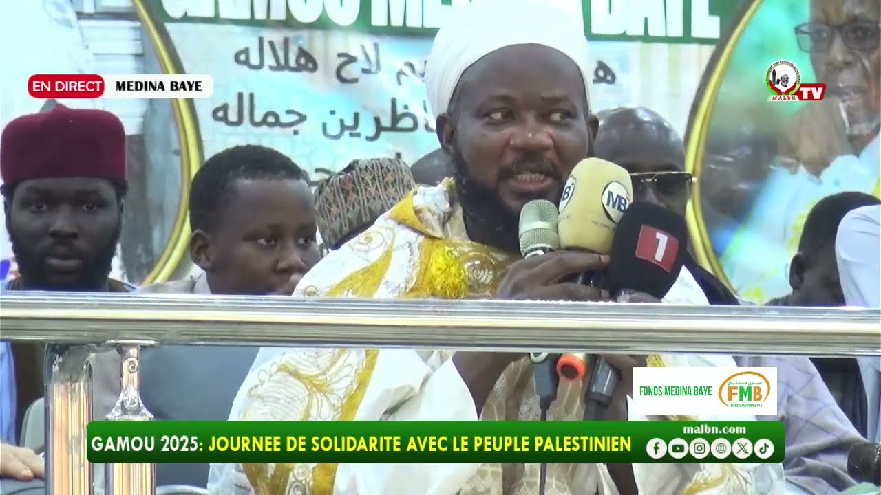 Gamou Medina Baye 2025,Journée de solidarité Al quds, Discours de Cheikh Baye Mamoune Niass