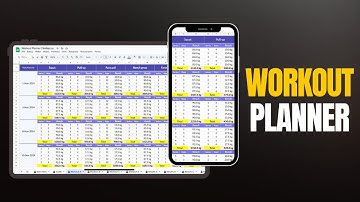 Workout Tracker in Google Sheets to Log Exercises in GYM