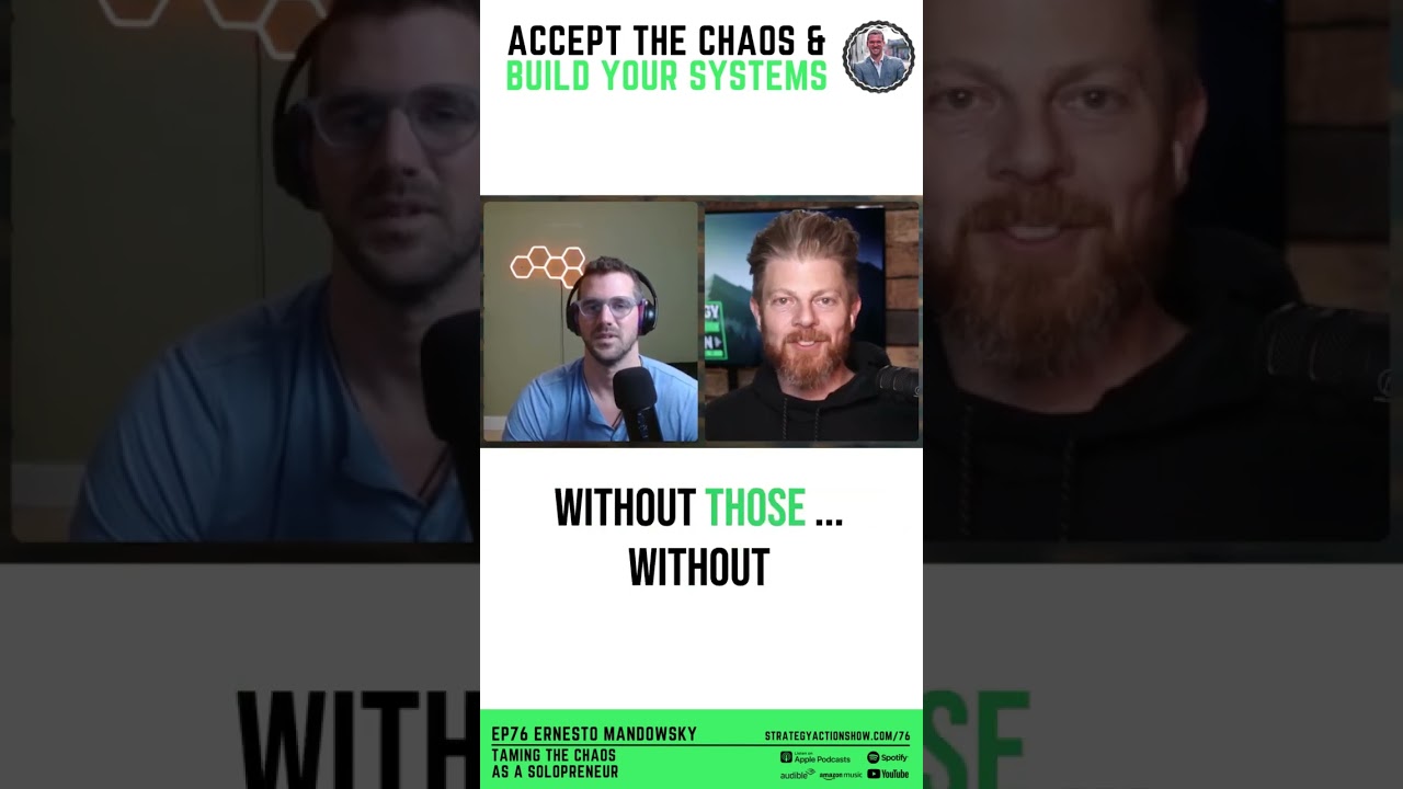 How to Manage the Chaos as a Solopreneur - Ernesto Mandowsky