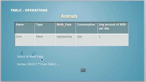 Oracle Database Tutorial 6  What is a Data Manipulation Language