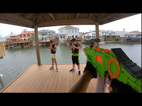 Nerf War: Beach Attack 5 (First Person Shooter)