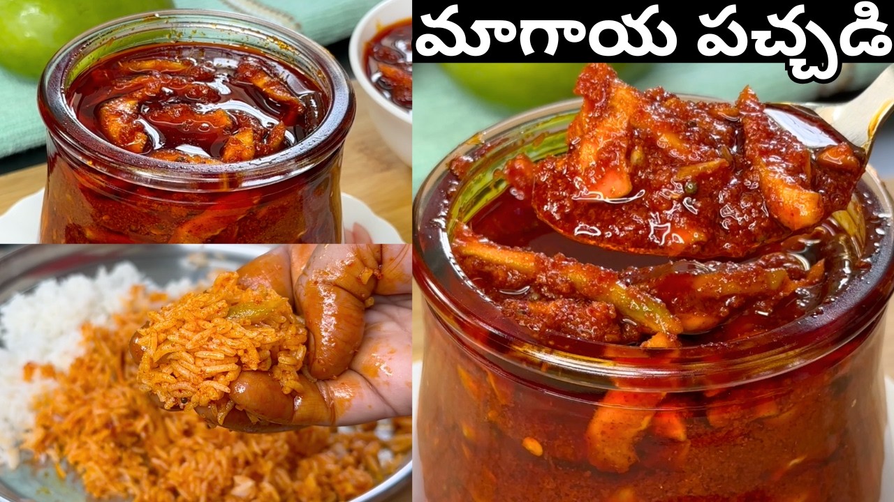 పక్కాకొలతలతో మాగాయ పచ్చడి రుచైతే అద్దిరిపోతుంది| Magaya Pachadi in Telugu| Magaya Pickle Recipe