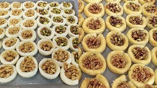 طريقه عمل بقلاوه اساور الست.Baklava Aslor Al Sett