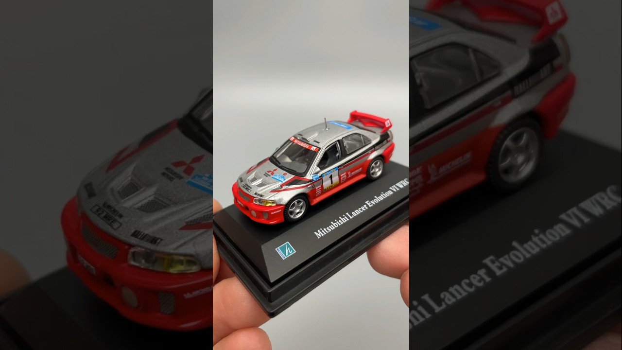 1:72 Mitsubishi Lancer Evolution VI WRC - Hongwell/Cararama - YouTube