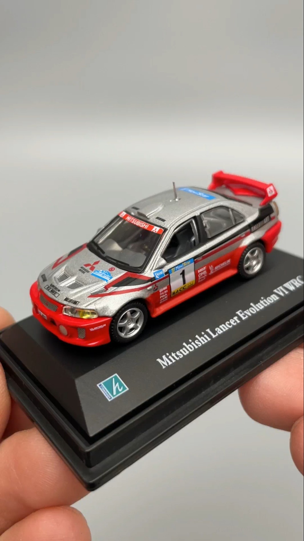 1:72 Mitsubishi Lancer Evolution VI WRC - Hongwell/Cararama - YouTube