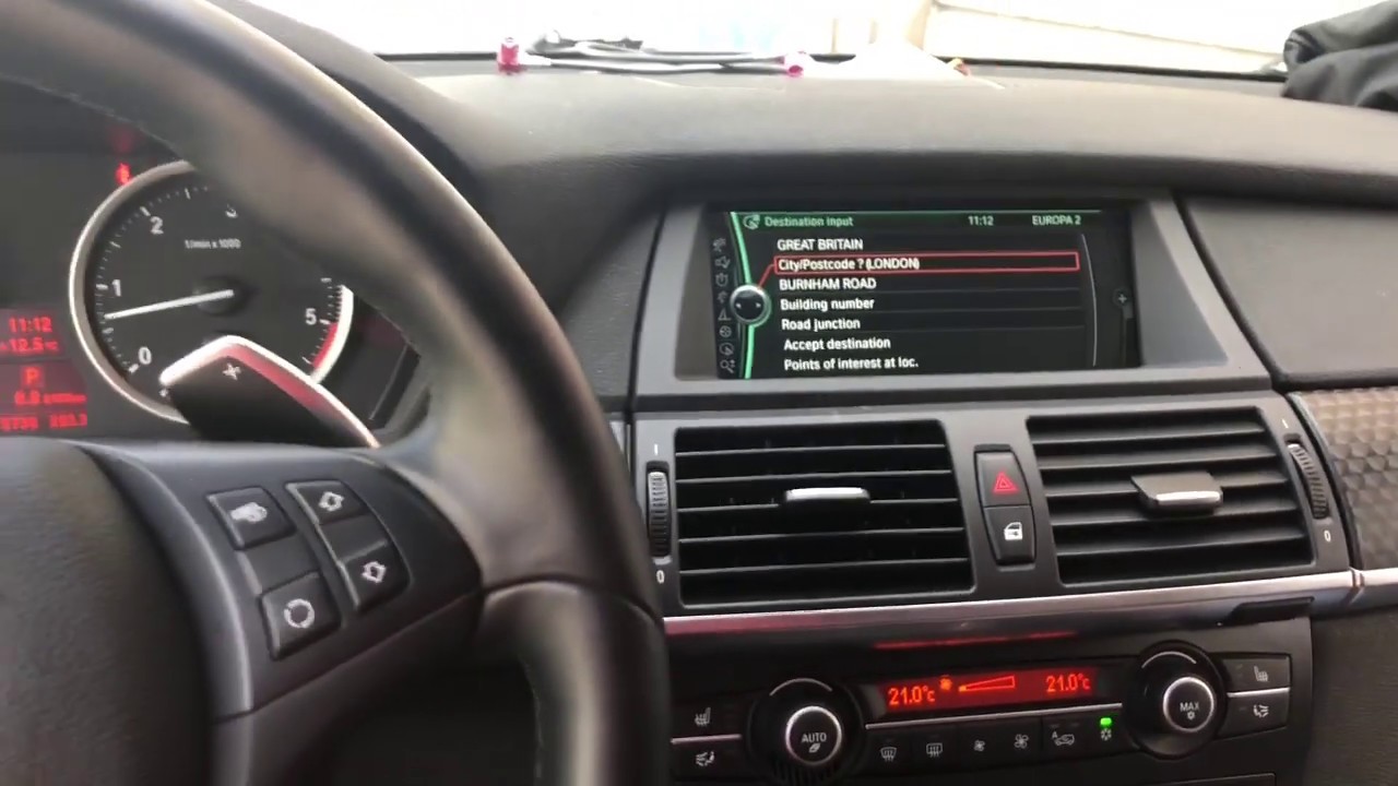 How To Remowal Radio Bmw X6 Model E71 Youtube