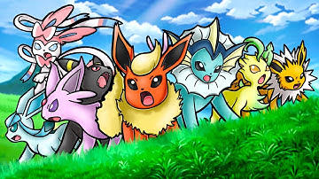 First To Catch All The Eeveelutions Wins!