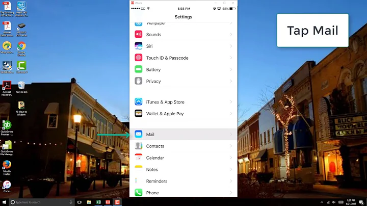 Do not show email Images on iPhone