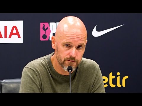 &#39;Van de Beek and Williams are looking for SOMETHING ELSE!&#39; | Erik ten Hag | Tottenham 2-0 Man Utd