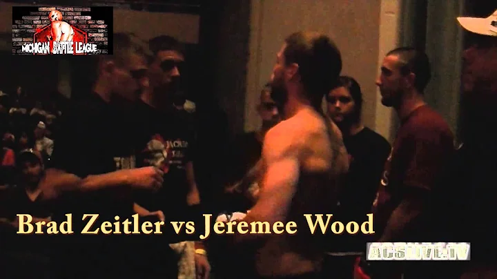 FIGHT.TV Michigan Battle League Brad Zeitler vs Je...