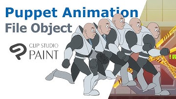 Nested Animation Clip Studio Paint (Run Cycle)
