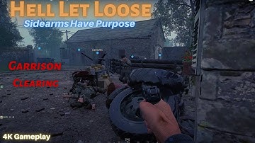 Hell Let Loose | Clearing Enemy Outposts with a Pistol | 4K | PS5