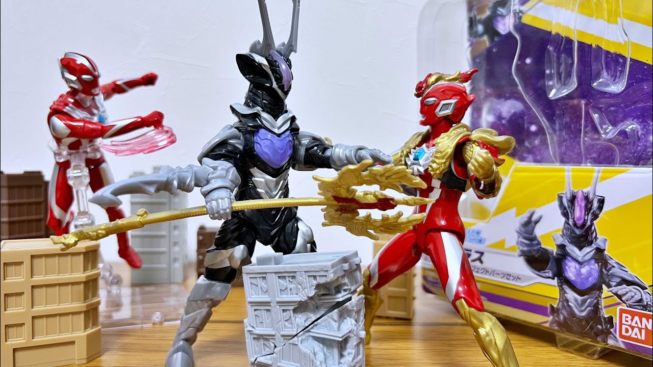 Luxury Set] Zovaras & Ultraman Omega Effect Parts Set Ultra Action