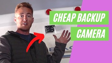 RV Backup Camera - Cheap Wireless Backup Camera Review & Install on Class C Motorhome