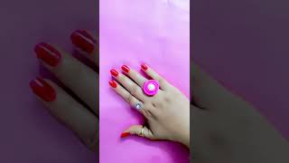 7 clay beautiful ring 💍 diy || clay simple ring making at home #viral #video #Diybyvarsha #diyvideo