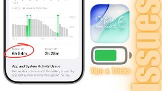 iOS 26.6 Fix BATTERY LIFE Issues (Tips & Tricks) screenshot 1