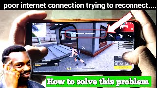 Poor Internet Connection Trying To Reconnect Problem Free Fire Maxpoor Internet Connection Ff Max