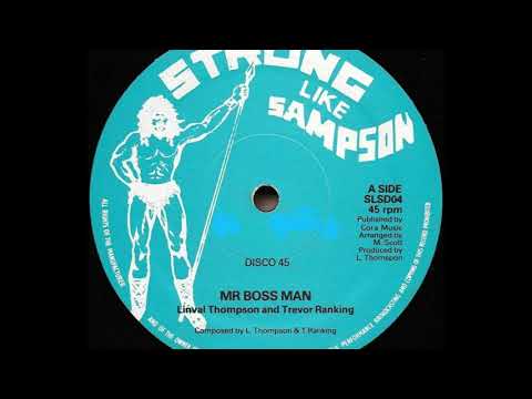 洋楽 Strong Like Samson Linval Thompson LP Strong Like Sampson: Linval Thompson Presents the 12