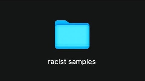 racist samples