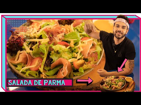 Vídeo: Salada Italiana Com Presunto De Parma E Toranja