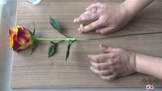 видео: Стебель розы из холодного фарфора. Автор: Юлия Козьякова. картинка: Стебель розы из холодного фарфора. Автор: Юлия Козьякова.