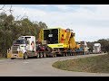 Australian Heavy Haulage, Huge Loads on the highway, Tri Drive Mack & Kenworth