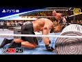 WWE 2K25 - Goldberg vs. Brock Lesnar - No Holds Barred Match at Bash in Berlin | PS5™ Pro [4K60]