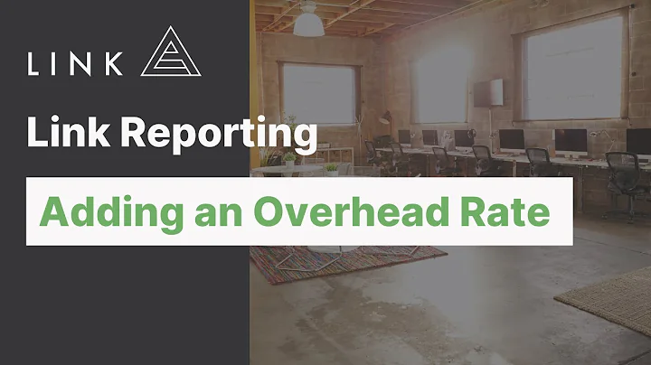 How to add Overhead Rates with Link Reporting and Xero Practice Manager