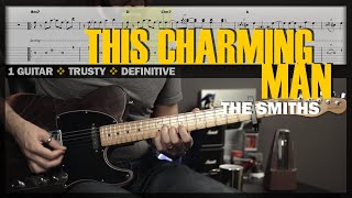 This Charming Man | Guitar Cover Tab | Guitar Lesson | Backing Track with Vocals 🎸 THE SMITHS De Gaspari's Guitar Lessons