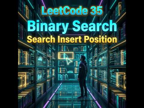LeetCode 35: Search Insert Position in less than 5 minutes | Binary Search