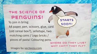 The Science of Penguins! Live show.