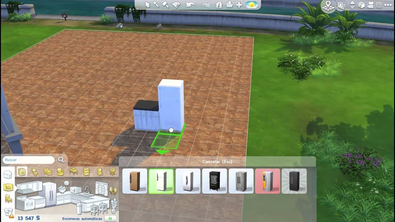 Cómo mover los objetos fuera de la cuadrícula 🛋💚 #sims #sims4