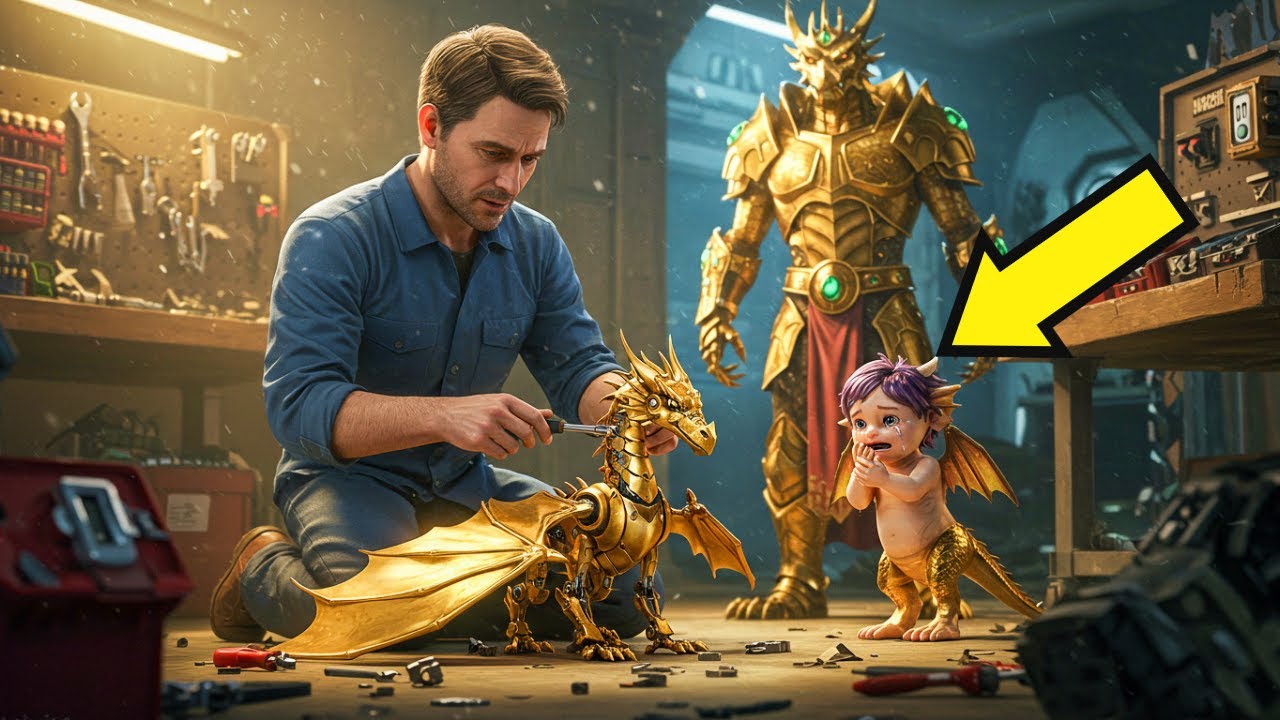 Human Mechanic Fixed the Crying Hatchling's Toy — Unaware The Dragon Emperor Watched | HFY Sci-fi