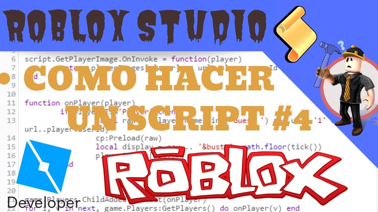 Como Hacer Un Script En Roblox Studio Ep4 Tutorial En Español - watch roblox scripting tutorial ep 4 local variables