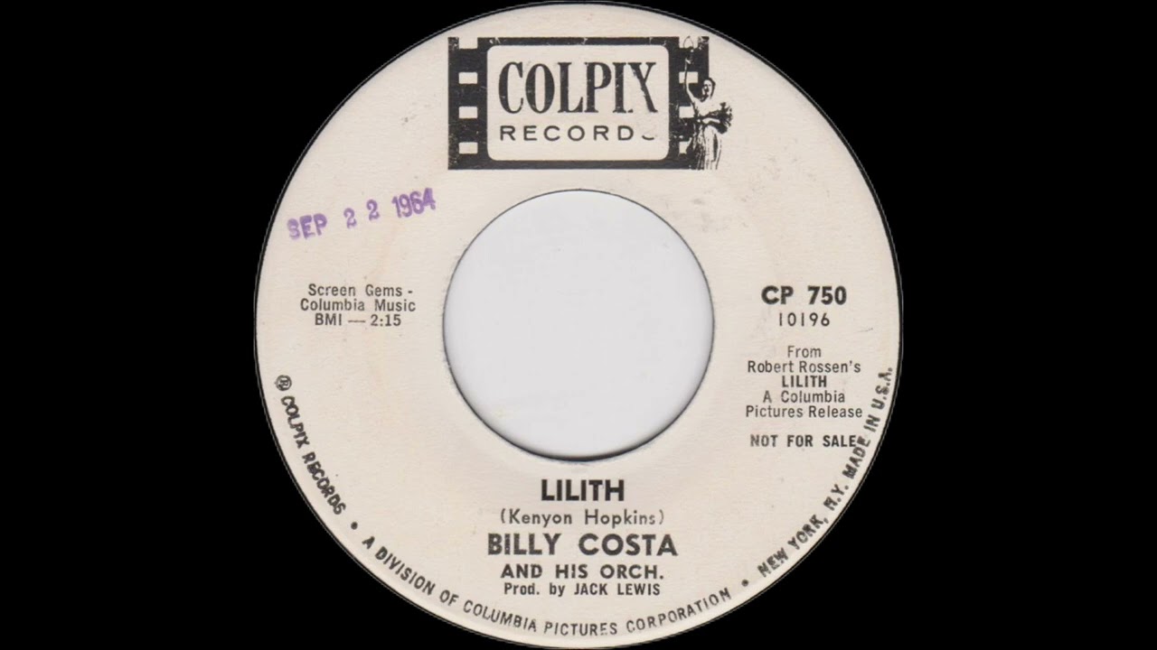 Billy Costa And His Orchestra - Lilith