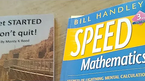 Bill Handley "Speed Mathematics" Book Introduction