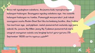 BIOGRAFI RADEN DEWI SARTIKA (Pajuang Pendidikan Istri)