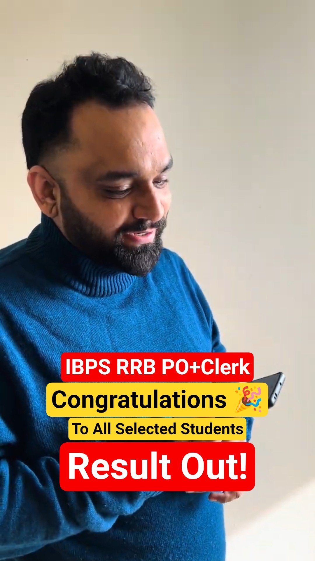 Congratulations ? IBPS RRB PO + Clerk Result 2024 OutI