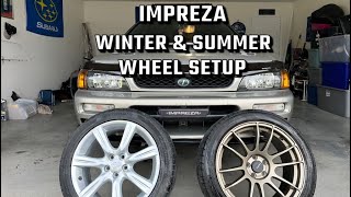 My 2000 Subaru Impreza Outback Sport Wheel Setup