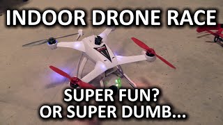 Indoor Drone (Destruction?) Racing & Bonus "Get the Keys" mini-game screenshot 5